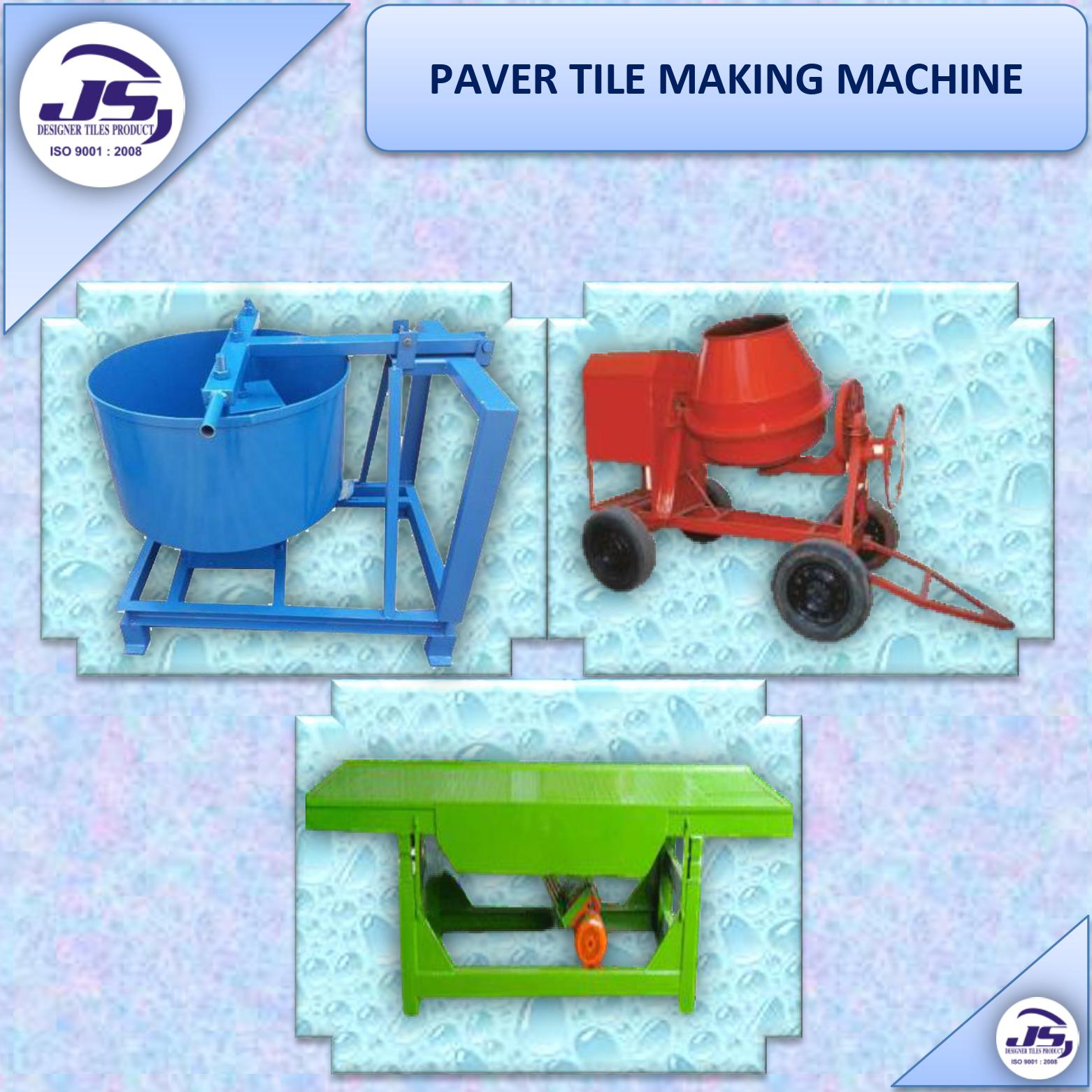 Paver Tile Making Machine